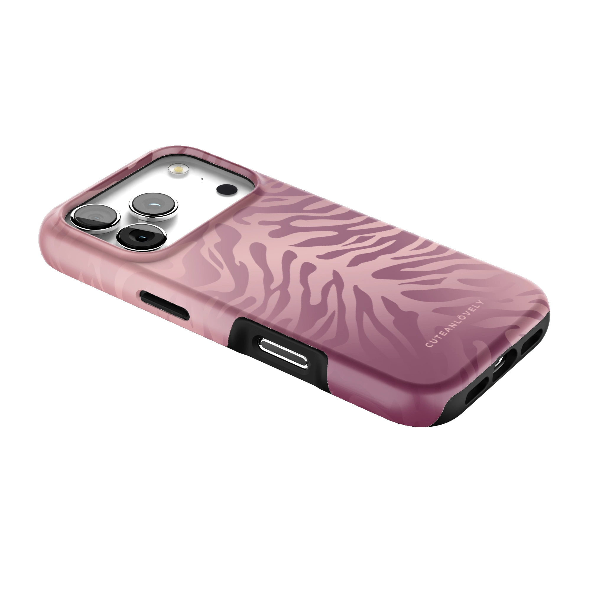Blush Tiger Print MagSafe iPhone Case Secondary image