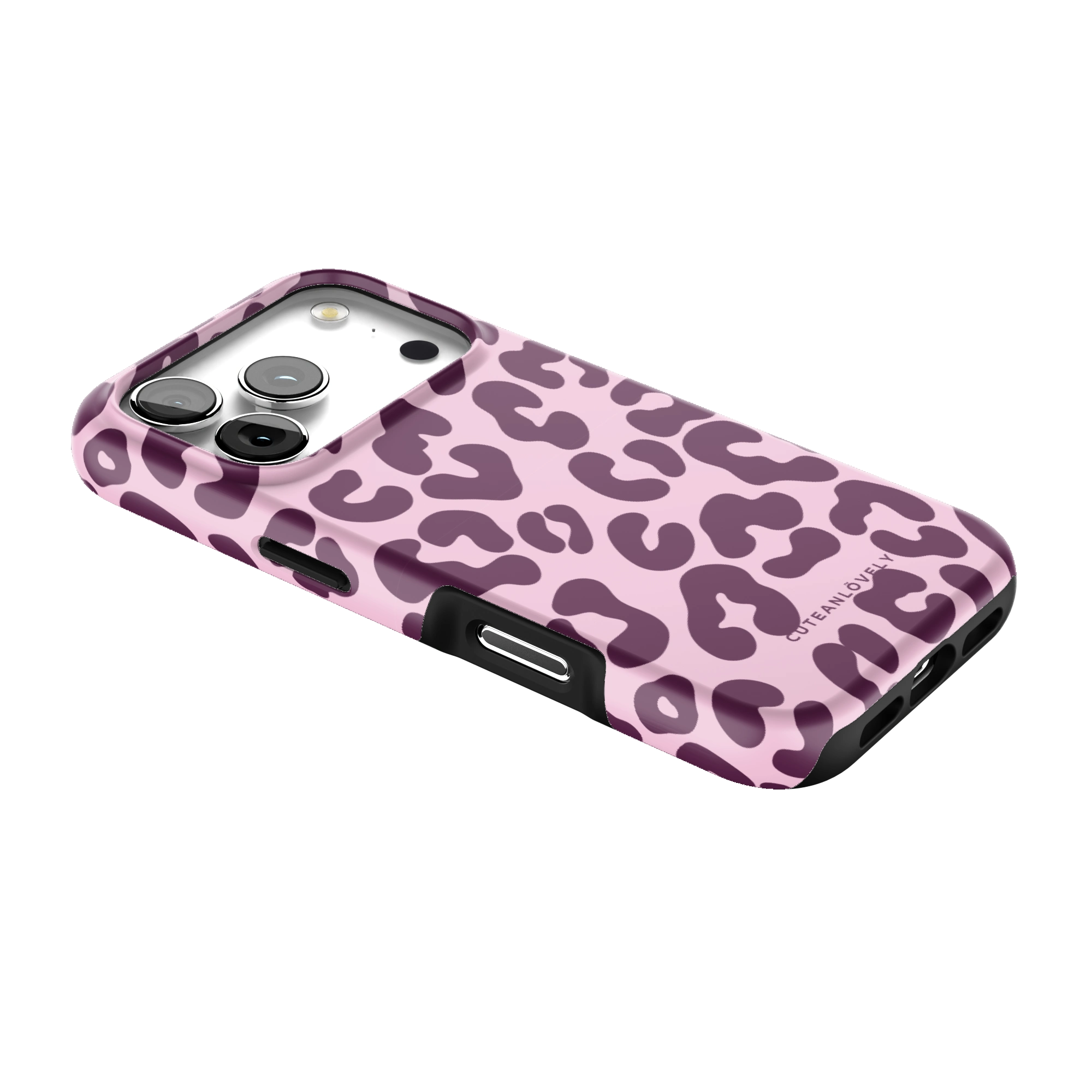 Orchid Leopard MagSafe iPhone Case Secondary image