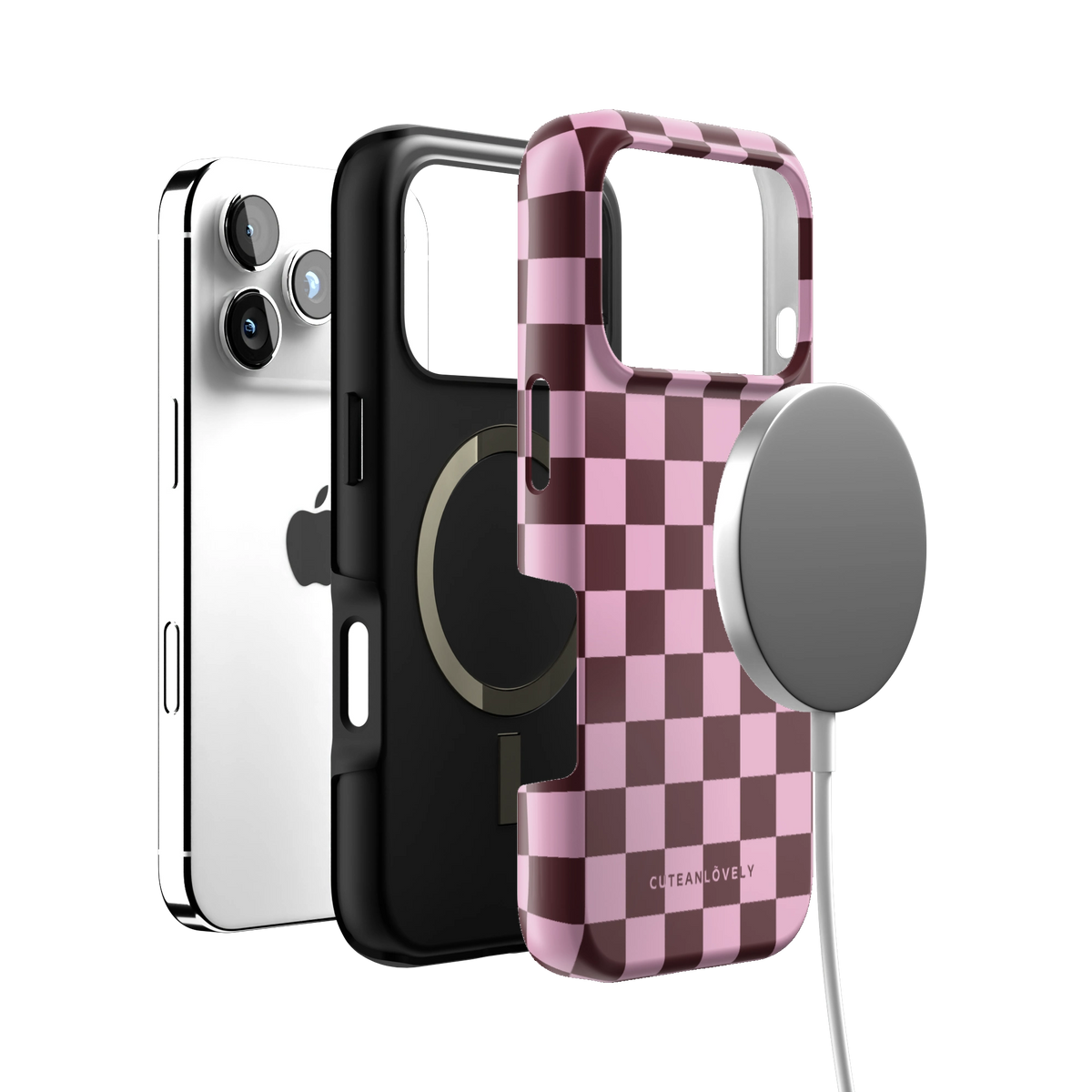 Sweet Checkered MagSafe iPhone Case