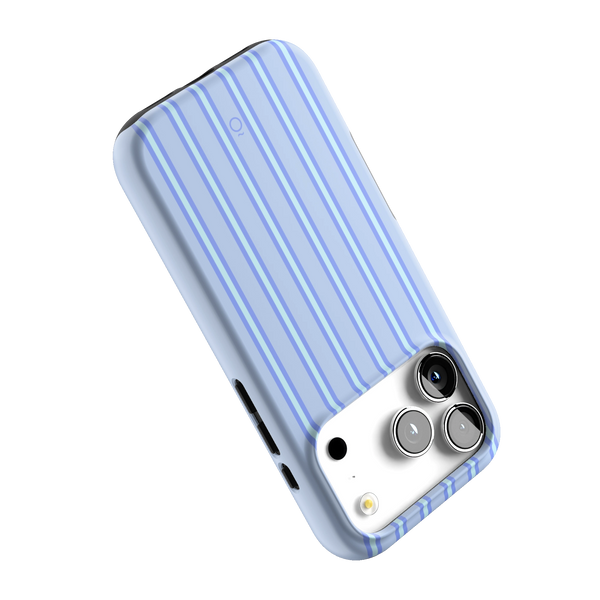 Blue Stripe MagSafe iPhone Case