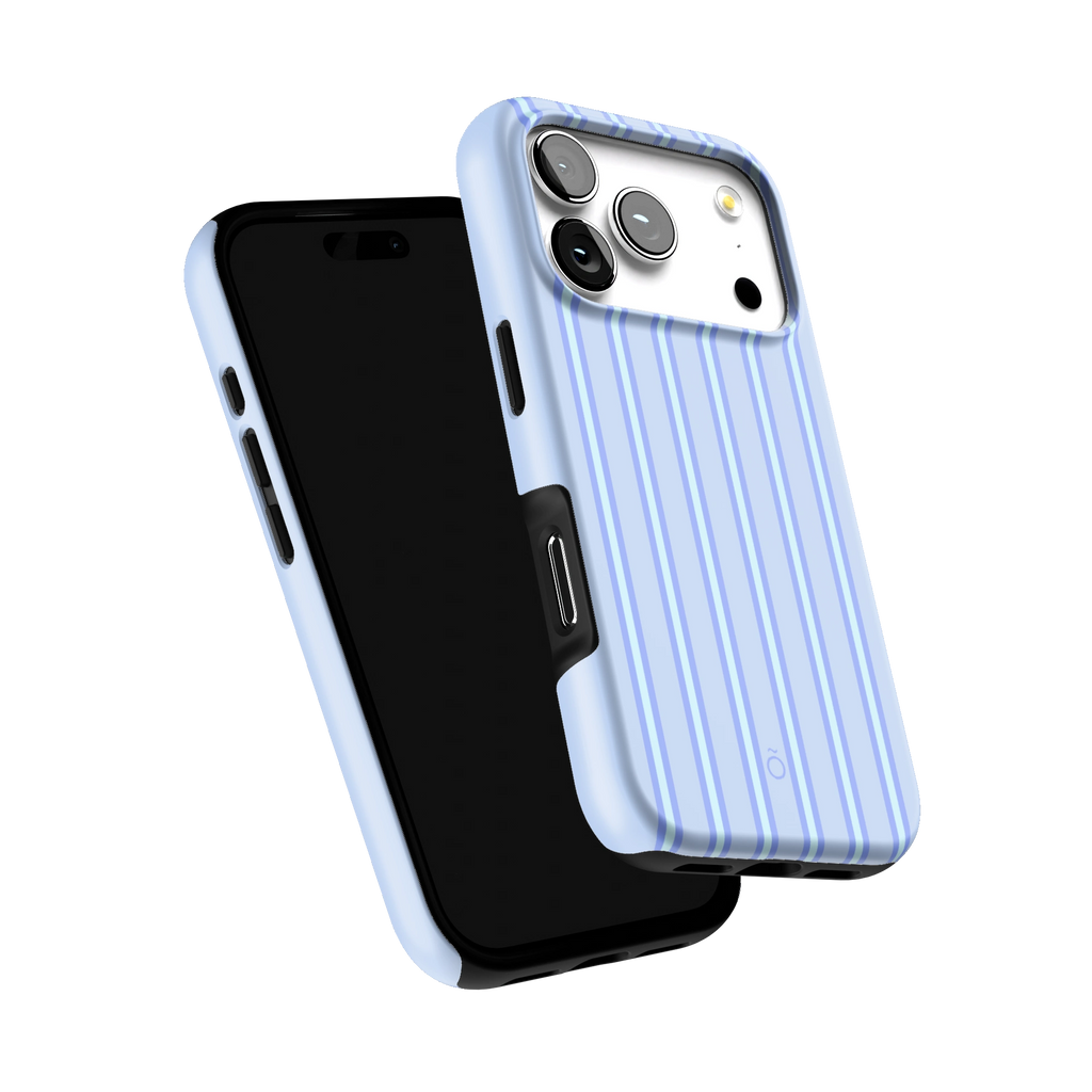 Blue Stripe MagSafe iPhone Case