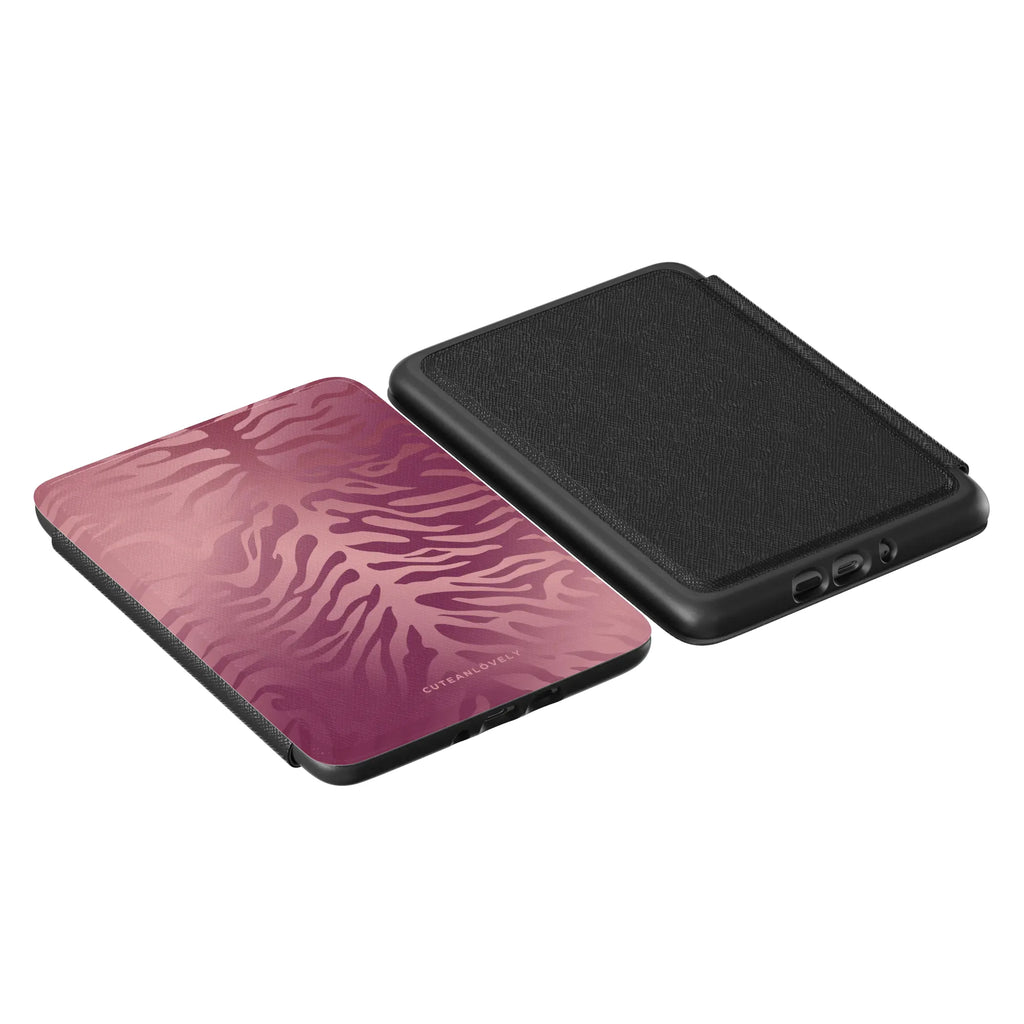 Blush Tiger Kindle Case