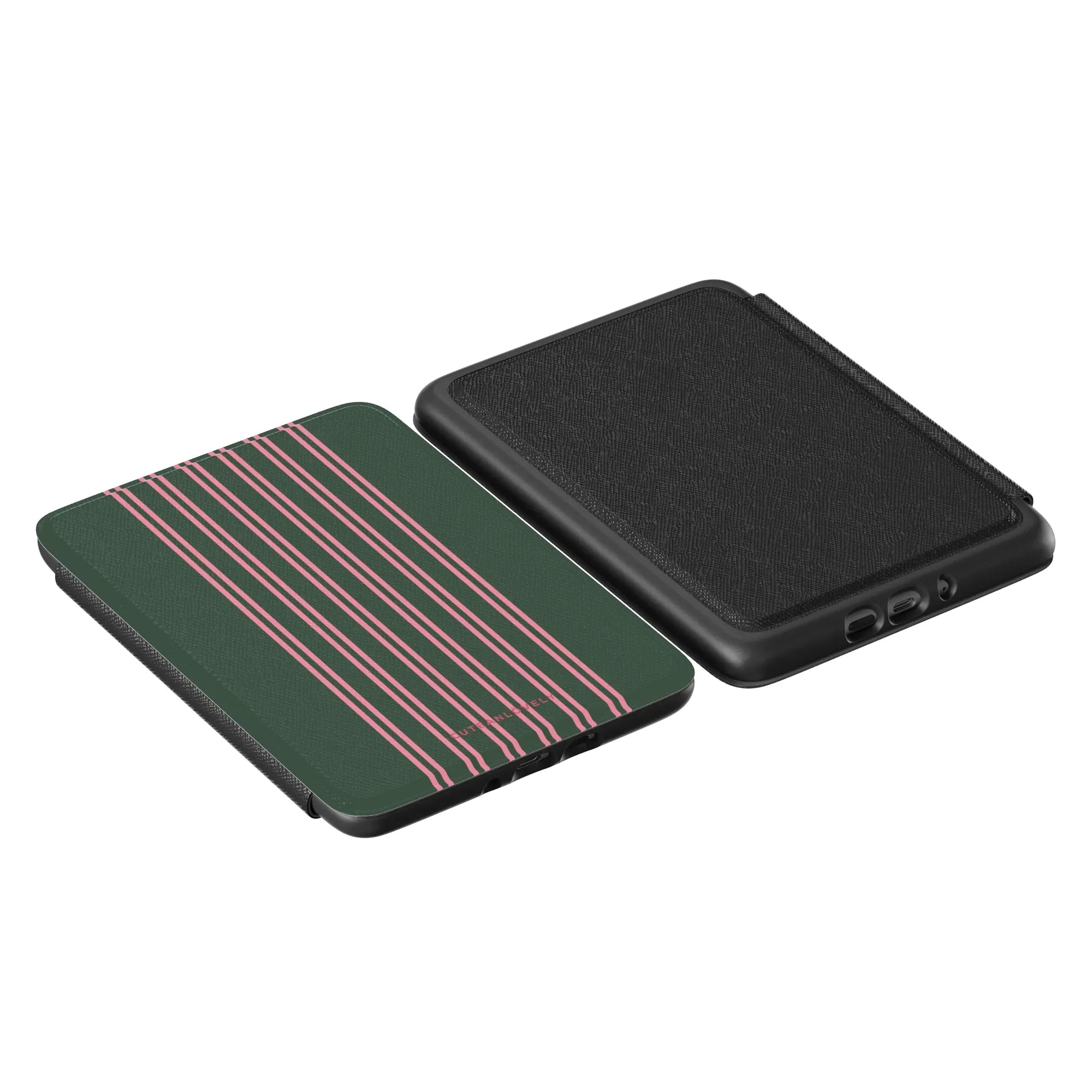 Forest Green Stripe Kindle Case Secondary image