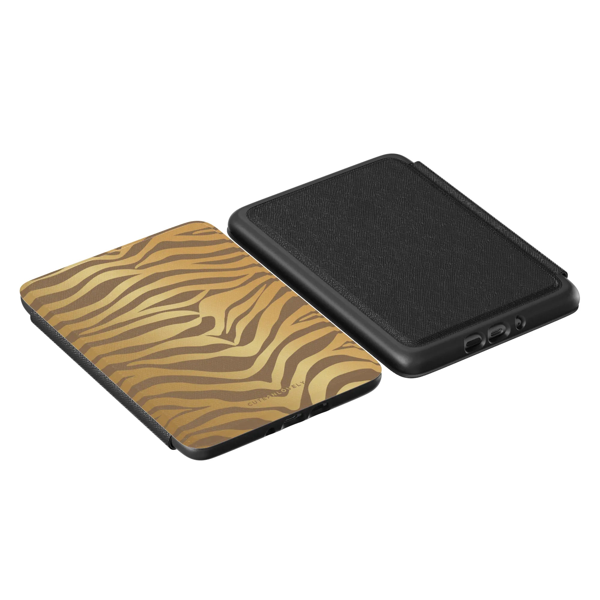 Golden Zebra Kindle Case Secondary image
