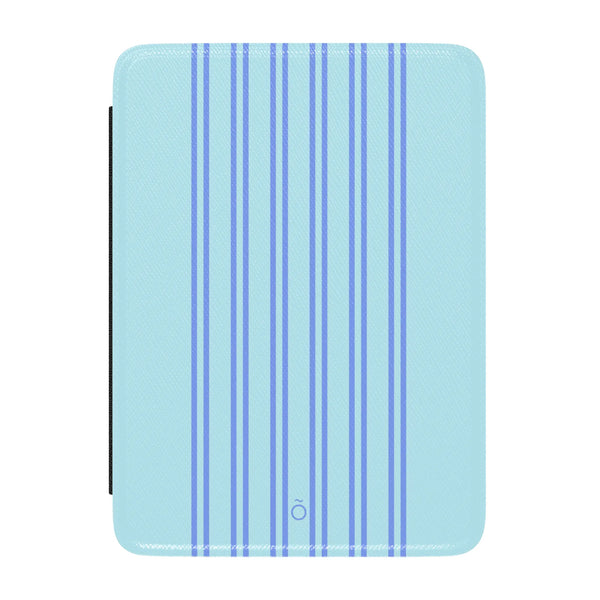 Aqua Stripe Kindle Case
