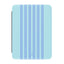 Aqua Stripe Kindle Case