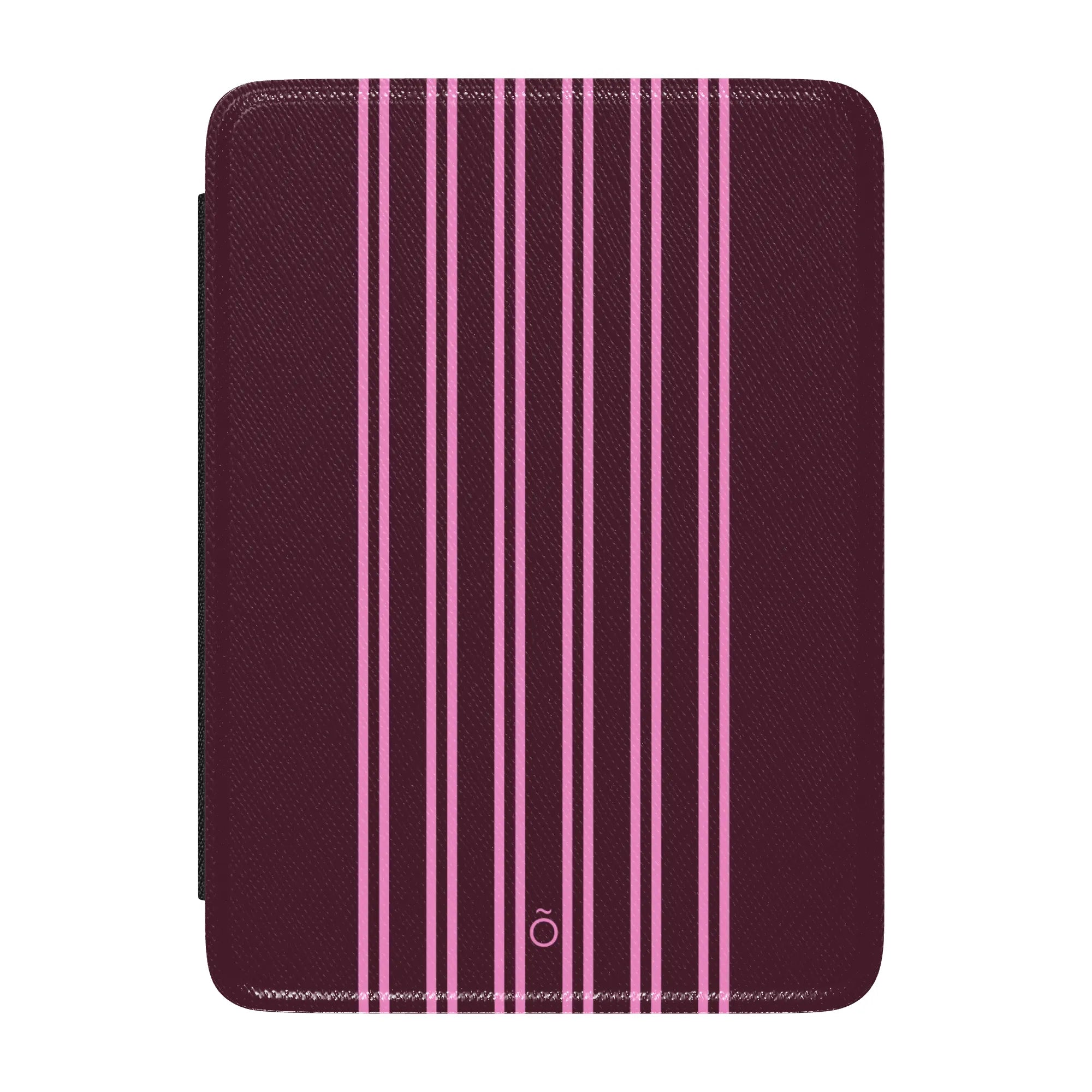Burgundy Stripe Kindle Case Main image