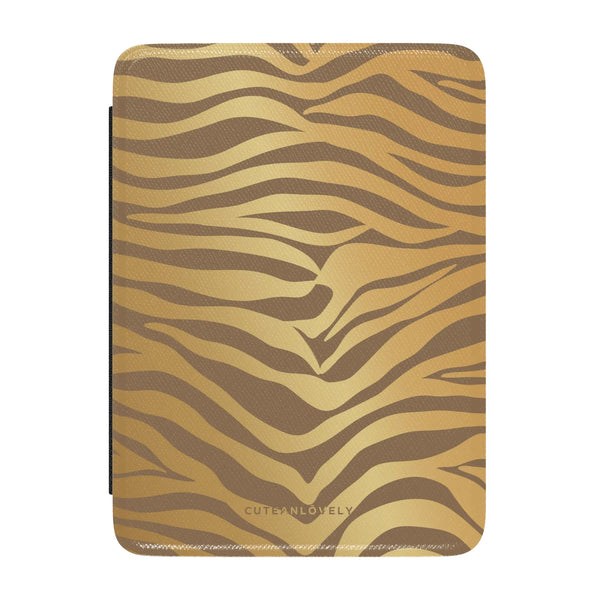 Golden Zebra Kindle Case