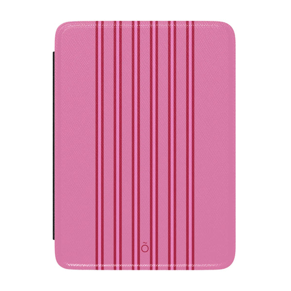 Pink Stripe Kindle Case