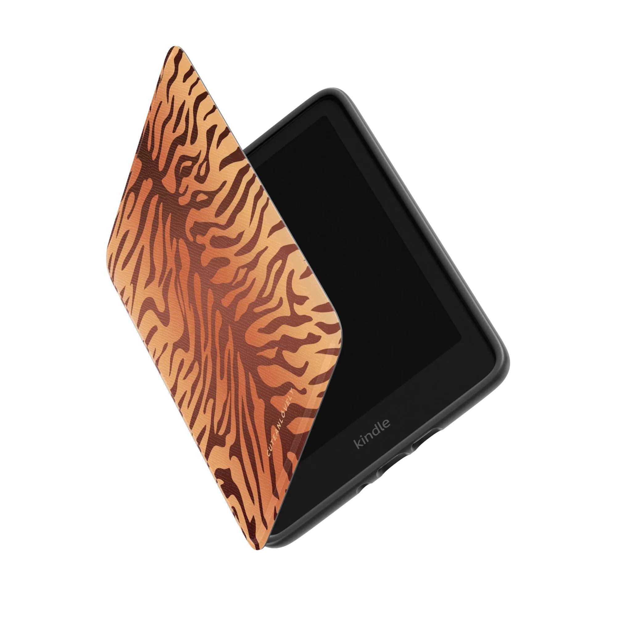 Amber Tiger Kindle Case