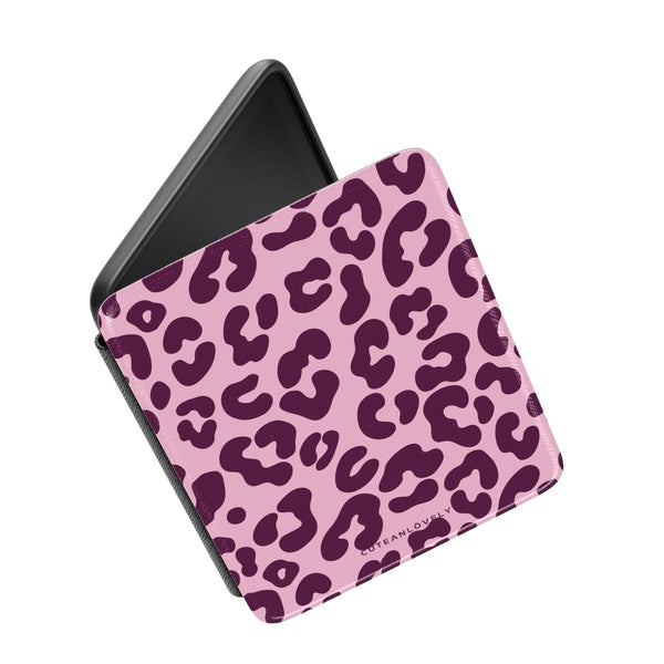 Orchid Leopard Kindle Case