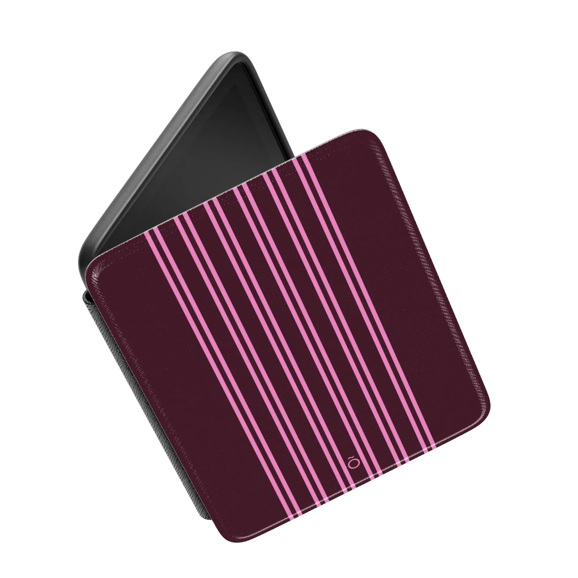 Burgundy Stripe Kindle Case