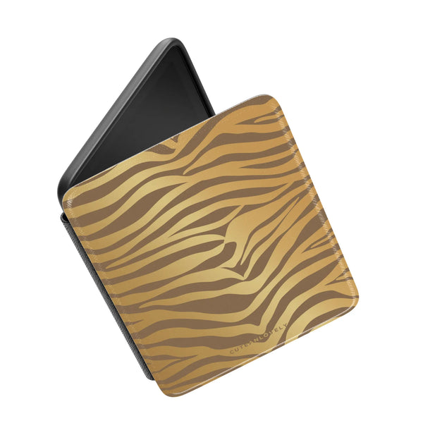 Golden Zebra Kindle Case