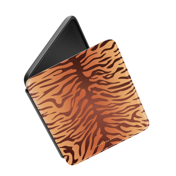 Amber Tiger Kindle Case