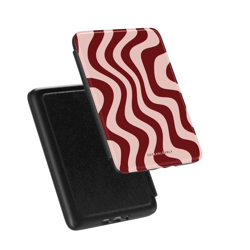 Wine Ripple Kindle Case