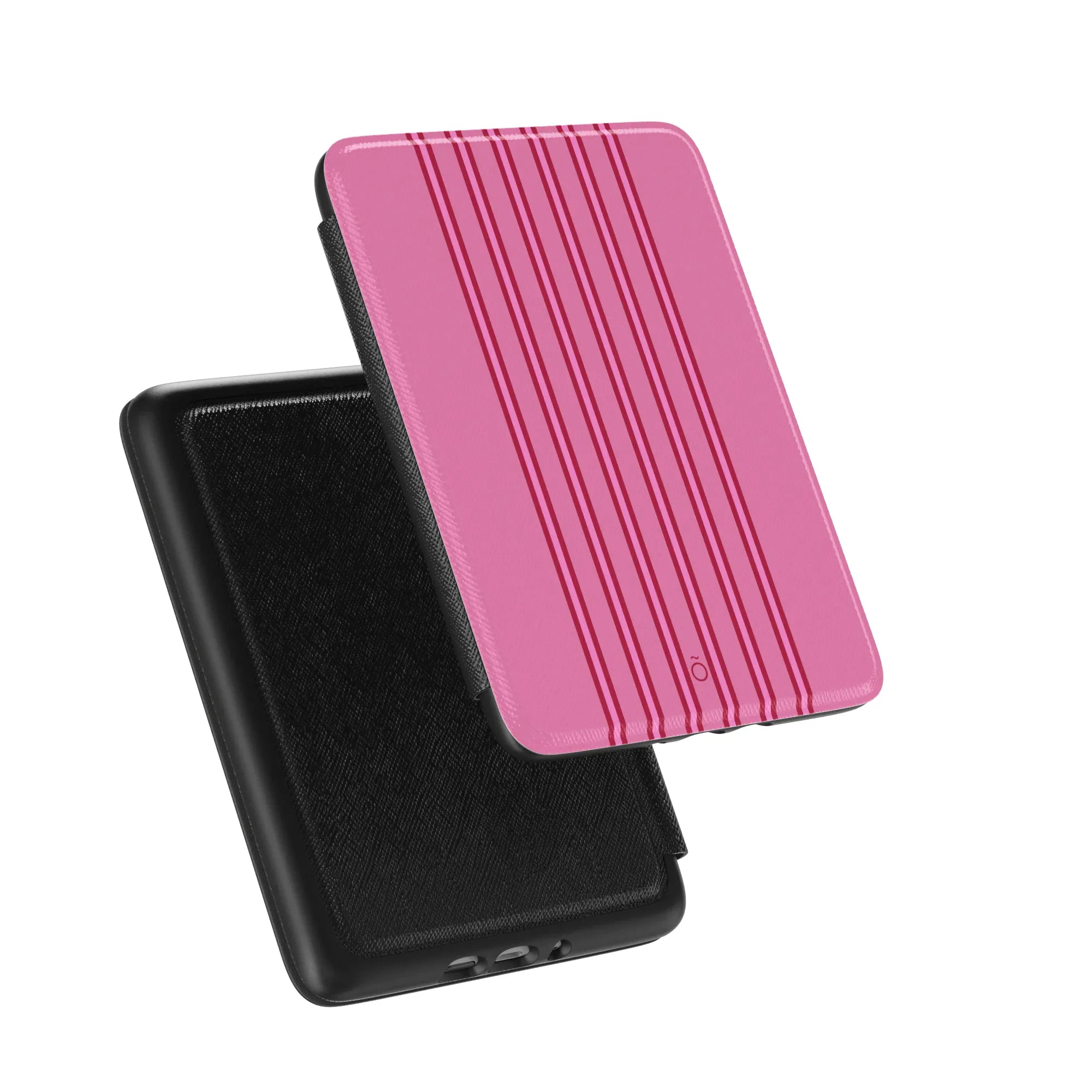 Pink Stripe Kindle Case
